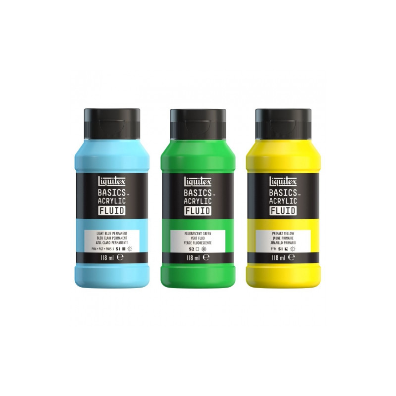 Liquitex basics fluid acrylic paint 118 ml