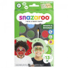 Snazaroo dragon zestaw 8 farb do malowania twarzy - sklep plastyczny -