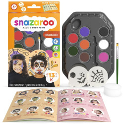 Snazaroo halloween zestaw 8 farb do malowania twarzy - sklep plastyczn