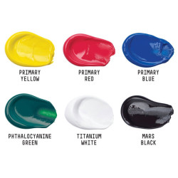 Liquitex basics basic set of acrylic paints 6x22ml