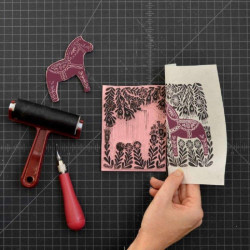 Speedball linocut set for beginners