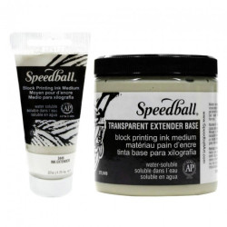 Speedball ink extender graphic ink medium to increase productivity