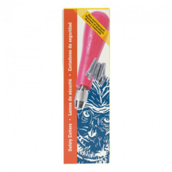Speedball set no. 37 for linocut handle and blades