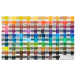 Derwent inktense zestaw tuszy w kredce 100szt metalowe opakowanie - sk