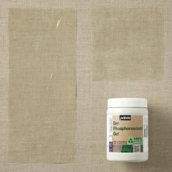 Pebeo studio green phosphorescent acrylic gel 225ml
