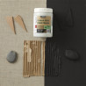 Pebeo gesso studio green acrylic primer black