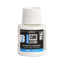 Pebeo setacolor cuir leather medium rozcieńczające do farb do skóry 11