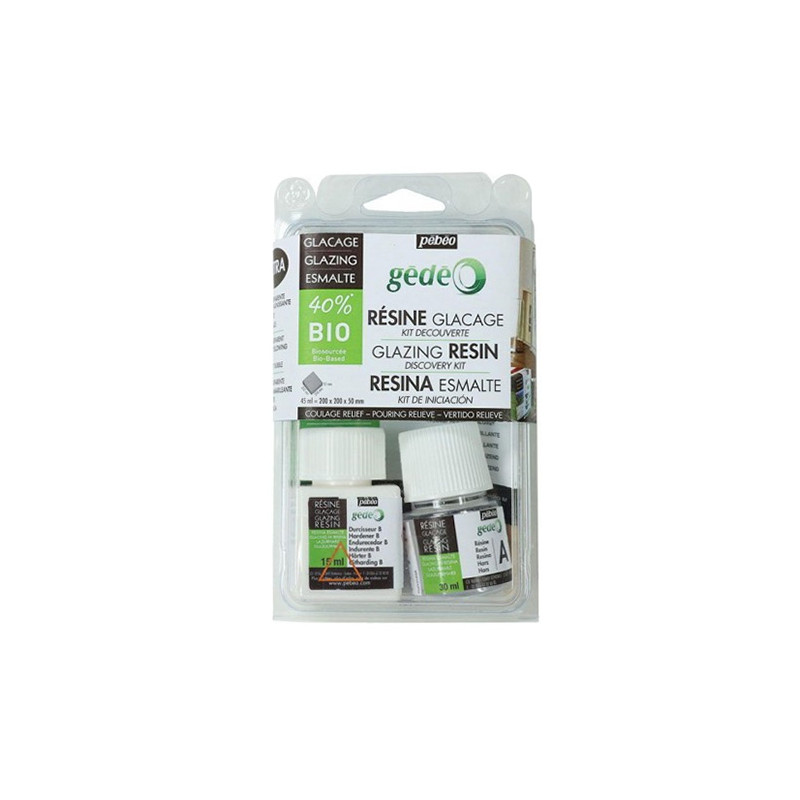 Pebeo gedeo glazing żywica szklista (połysk) 45ml starter - sklep plas