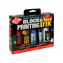 Essdee premium zestaw tuszy lino 5x100ml - sklep plastyczny - szał dla