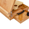 Tart box easel with folding legs max canvas height 610 mm