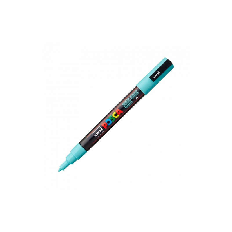 Posca uni 0.9-1.3mm pen with poster paint