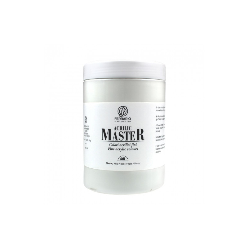 Ferrario master acrylic paints 1000 ml