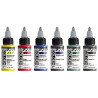 Golden high flow airbrush set of 6 acrylic paints 30 ml - sklep plasty