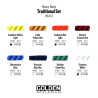 Golden heavy body traditional zestaw 8 farb akrylowych 22 ml i 59 ml -