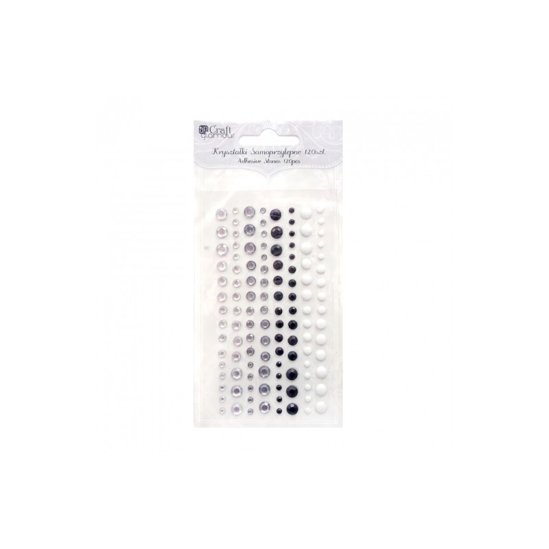 Dp Craft self-adhesive glam rock crystals 120 pcs