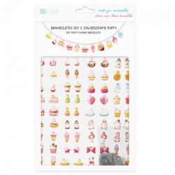 Dp Craft diy bracelets with pendant puffy sweeties