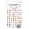 Dp Craft diy bracelets with puffy rainbow pendants