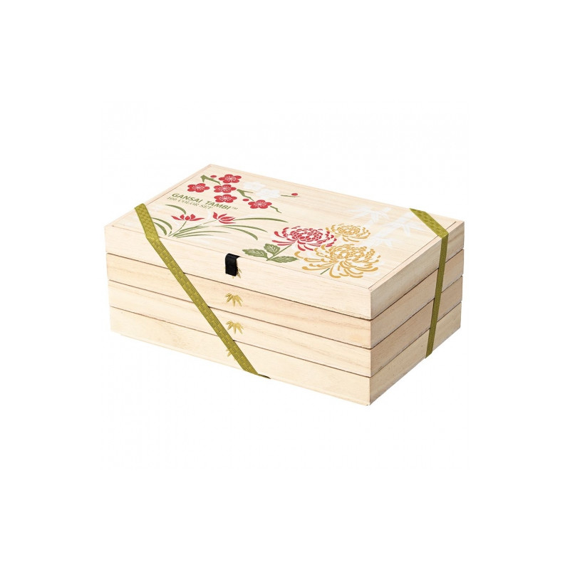 Kuretake Gansai Tambi set of 100 watercolor paints in wood