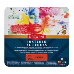 Derwent inktense stick XL set of colors 12pcs