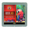 Koh-i-noor progresso aquarell kredki akwarelowe 48szt metalowa kasetka