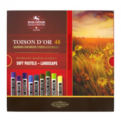 Koh-i-noor toison d'or landscape set of pastels 48pcs