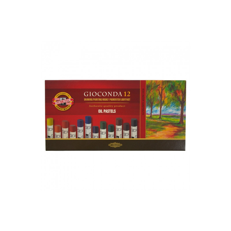 Koh-i-noor gioconda oil pastels set of 12 pcs