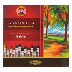 Koh-i-noor gioconda pastele olejne zestaw 24szt - sklep plastyczny - s