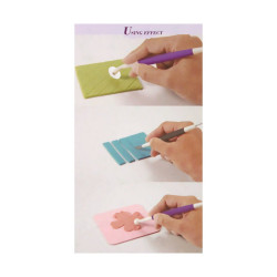 Pentart set of tools for plastic materials, 5 pcs