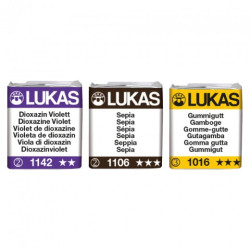 Lukas aquarell 1862 watercolors in half pans