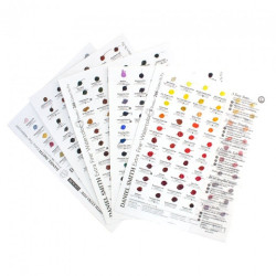 Daniel Smith extra fine watercolor sample 266 colors