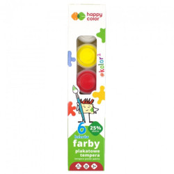 Happy Color poster paints set of 6 colors