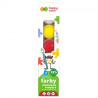 Happy Color farby plakatowe zestaw 6 kolorów - sklep plastyczny - szał
