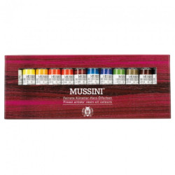 Schmincke mussini zestaw farb olejnych 12x15ml - sklep plastyczny - sz