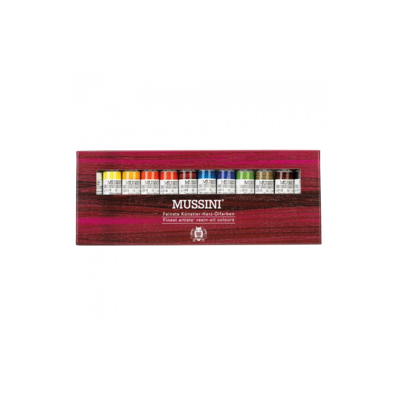 Schmincke mussini zestaw farb olejnych 12x15ml - sklep plastyczny - sz