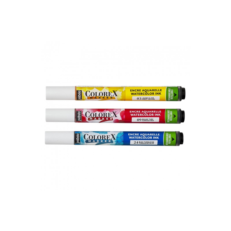Pebeo Colorex marker atrament akwarelowy - sklep plastyczny - szał dla