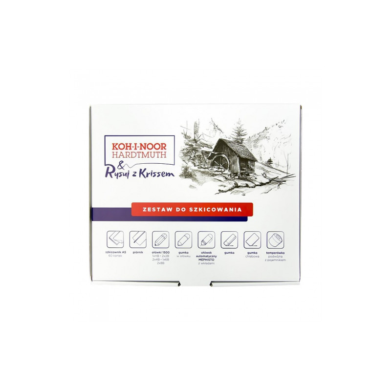 Koh-i-noor draw with kriss sketch kit