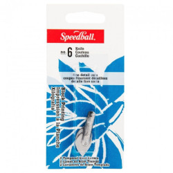 Speedball 2 ostrza do dłutek do linorytu nr 6 nóż - sklep plastyczny -