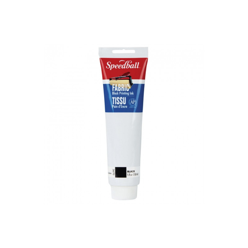 Speedball farba graficzna do tkanin 150 ml czarna - sklep plastyczny -