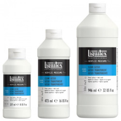 Liquitex gesso transparentne