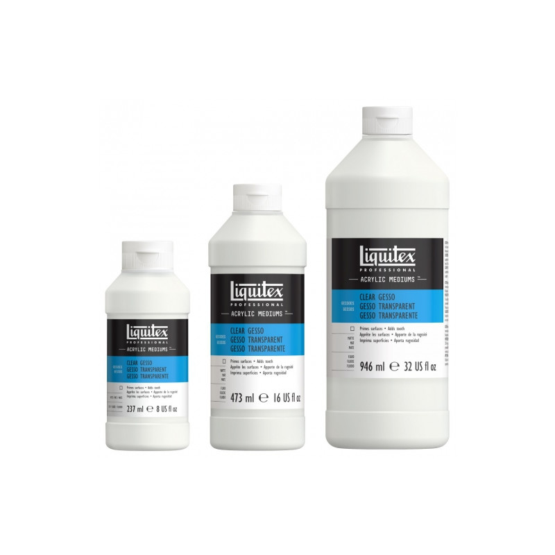 Liquitex gesso transparentne - sklep plastyczny - szał dla plastyków