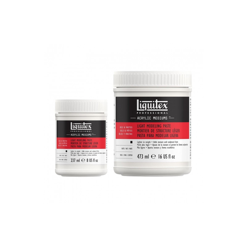 Liquitex light modeling paste