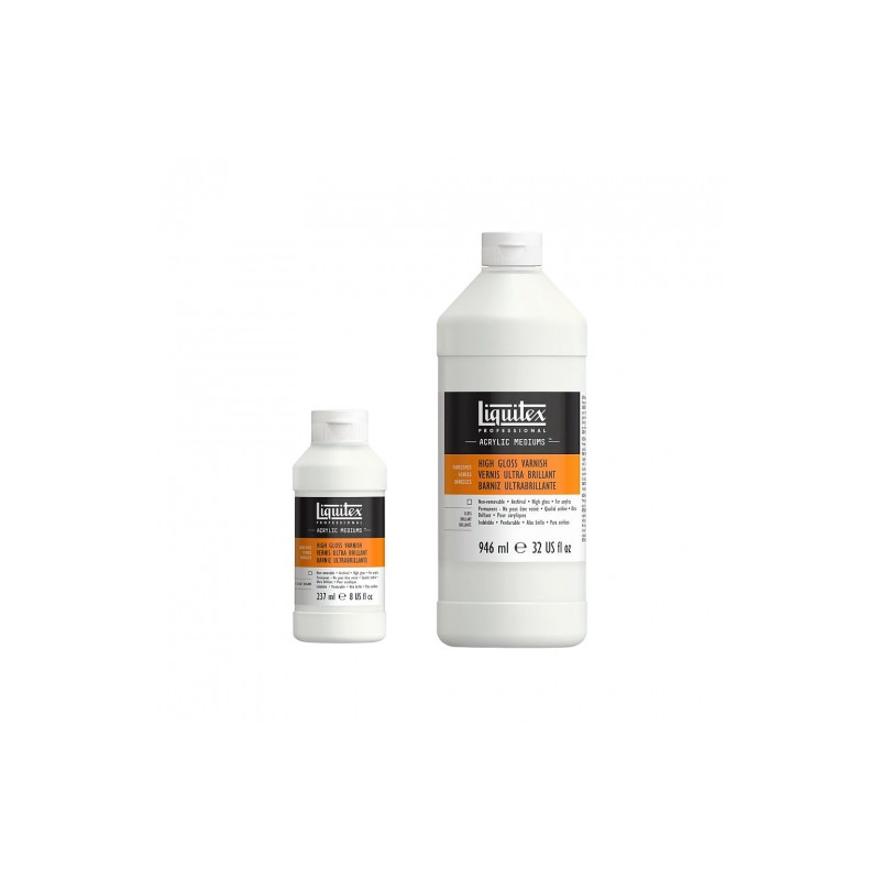 Liquitex high gloss wysoki połysk werniks - sklep plastyczny - szał dl