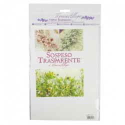 Sospeso Transparente biała folia termokurczliwa 4 szt 21 x 29 cm - sza