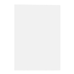 Bristol white 50x70cm 250g 10 pieces