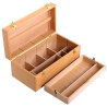Large wooden case 40 x 20 x 16 cm