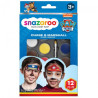 Snazaroo chase & marshall paw patrol paint set