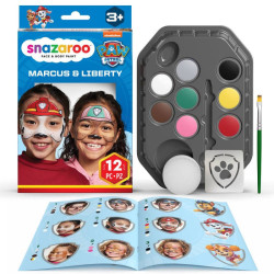 Snazaroo marshall & liberty dog patrol paint set