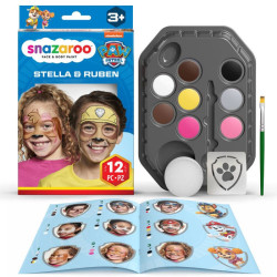 Snazaroo skye & rubble psi patrol zestaw farb - sklep plastyczny - sza