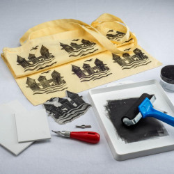 Essdee fabric lino print kit