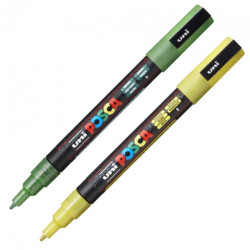 Posca pisak brokatowy 1,8-2,5 mm - sklep plastyczny - szał dla plastyk